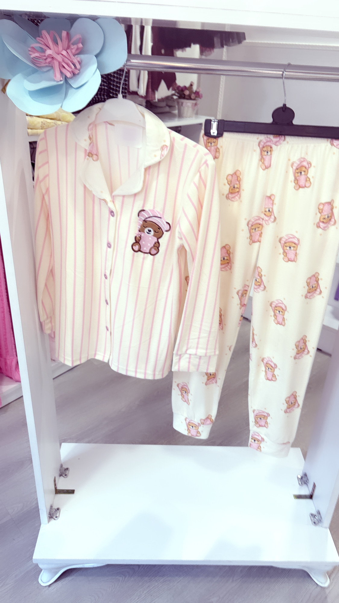 ayıcık pijama takımı foto 2